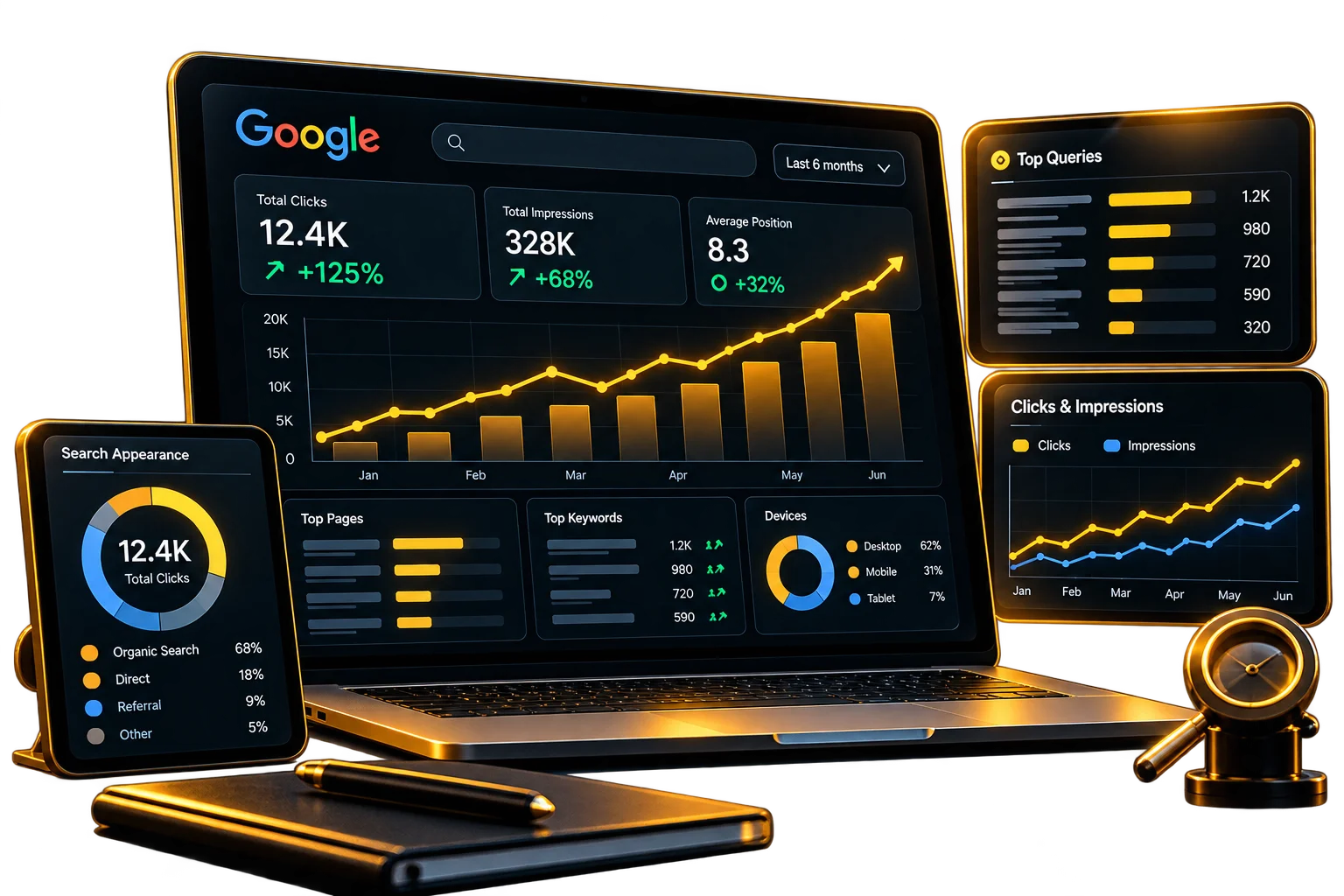 خدمات تحسين محركات البحث SEO لتحسين ظهور المواقع في جوجل